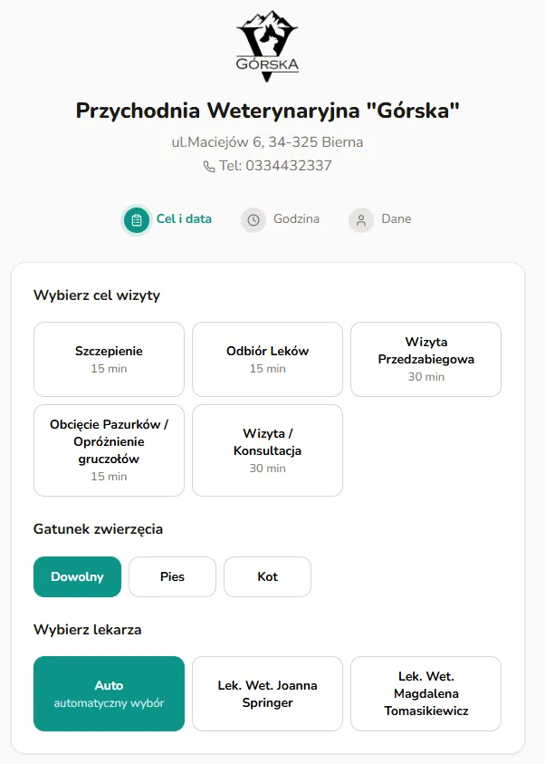 Rezerwacje wizyt online! Już dostępne